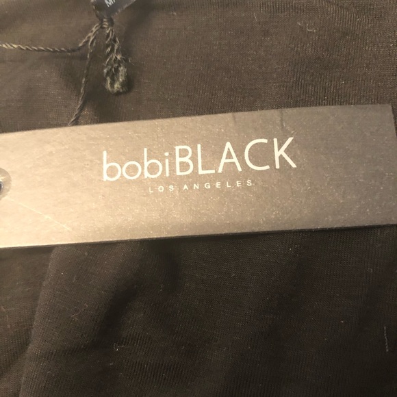 - NWT Bobi Black Long black dress - Picture 6 of 7